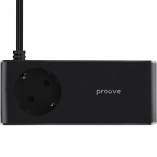 Мережевий фільтр Proove Homester Pro 65W (AC + 2xType-C + 2xUSB) 1.5m Black (PSHP25002201)