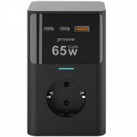 Мережевий фільтр Proove Power Cube 65W (3xAC + 2xType-C + 1xUSB) 1.5m Black (PSPC36801201)
