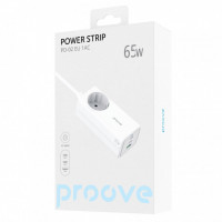 Мережевий фільтр Proove Power Strip PD-02 65W (2 Type-C + 1USB) White (PSP165210001)
