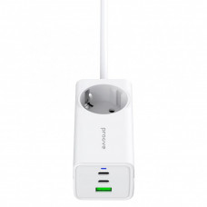 Мережевий фільтр Proove Power Strip PD-02 65W (2 Type-C + 1USB) White (PSP165210001)