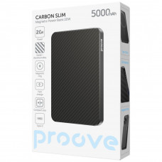 Павербанк Proove Carbon Slim 20W 5000mAh Black (PBCS20010001)