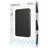 Павербанк Proove Carbon Slim 20W 5000mAh Glowrise (PBCS20010052)