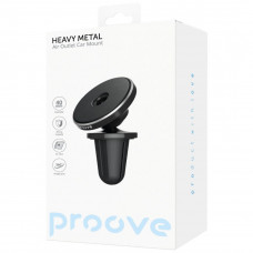 Автомобільний тримач Proove Heavy Metal Air Outlet Car Mount Black (CHHM00000001)