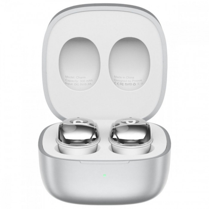 Бездротові навушники Proove Charm TWS (APP) Silver (TWCH0001AP06)