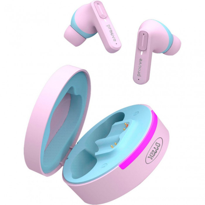 Бездротові навушники Proove Mello TWS with ANC (APP) Cotton Candy (TWML0001AP24)
