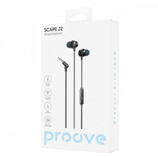 Проводные наушники Proove Scape J2 (3.5mm) Black (WESJ20000801)