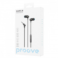 Проводные наушники Proove Scape J6 (3.5mm) Black (WESJ60000801)