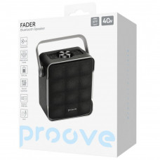 Портативна акустика Proove Fader 40W (APP) Black (PSFD4018AP01)