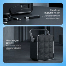 Портативна акустика Proove Fader 40W (APP) Black (PSFD4018AP01)