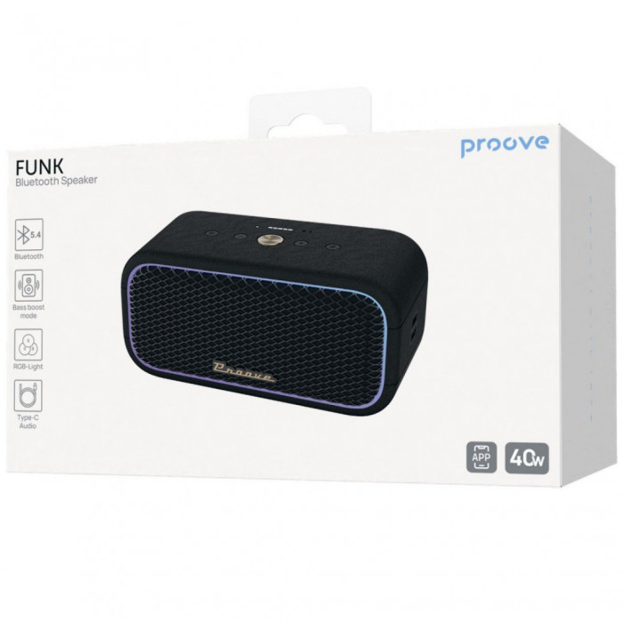 Портативна акустика Proove Funk 40W (APP) Beige/Gold (PSFN4001AP22)