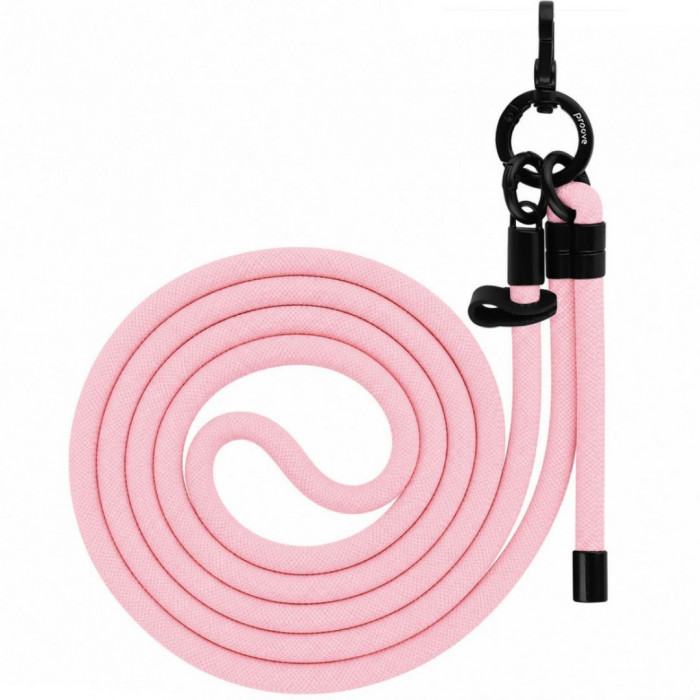 Ремінець для телефона Proove Twist Color Cross-Body Strap Pink (PSBSUNLC1552)