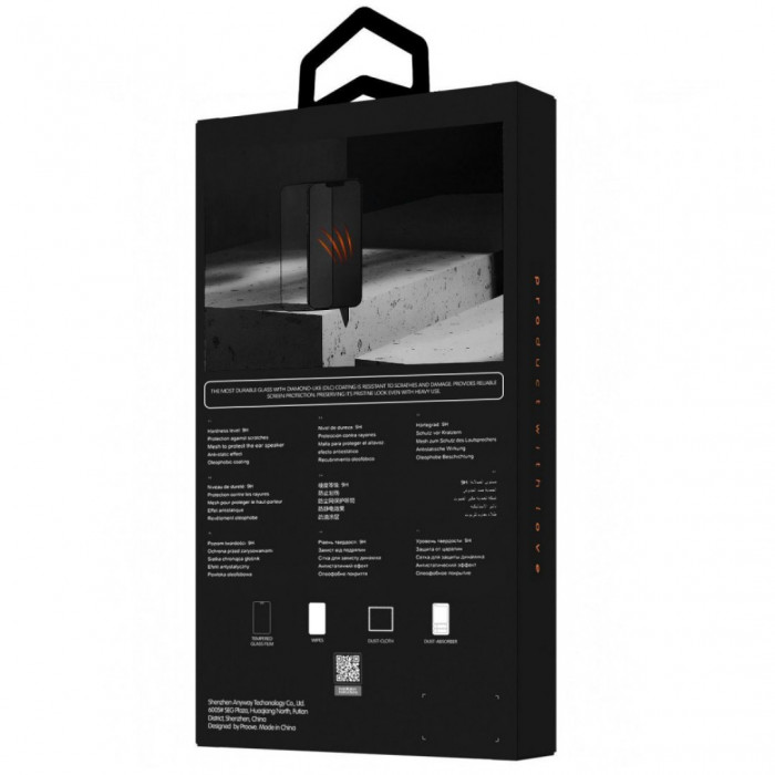 Захисне скло Proove DLC для iPhone 16 Pro/17 Black (PGDLCI16P001)