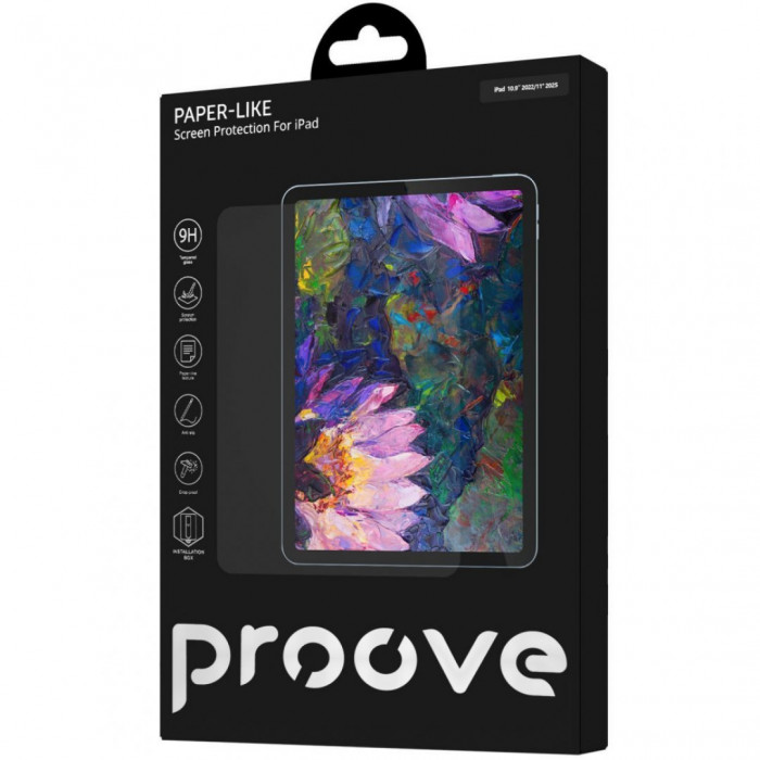 Захисне скло Proove Paper-like Installation Box для iPad Air 11 2024/2025/2026 Transparent (PGPPLIPA1100)