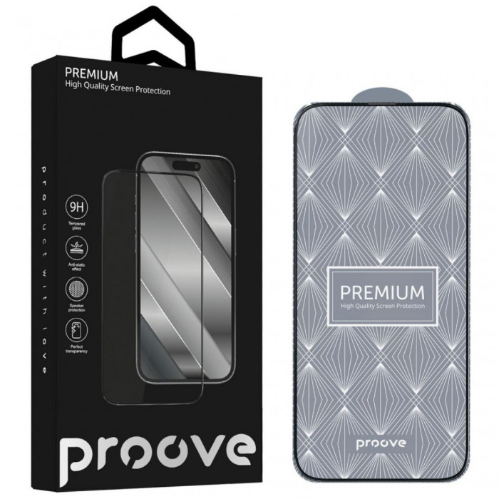 Захисне скло Proove Premium для iPhone X/Xs/11 Pro Black (PGPPMI11P001)