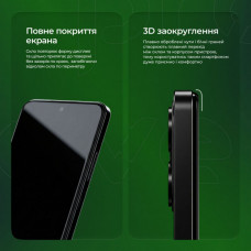 Захисне скло Proove Safe Screen для Samsung Galaxy A35/A55/M35 Black (PGPSSSGA3501)