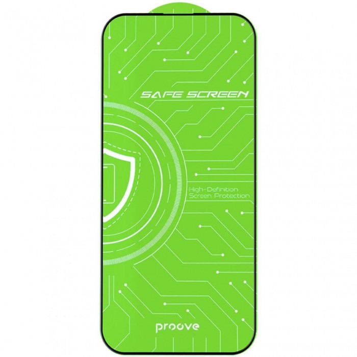Защитное стекло Proove Safe Screen для iPhone 12 Pro Max (10 pcs) Black (PGPSSI12PM01)
