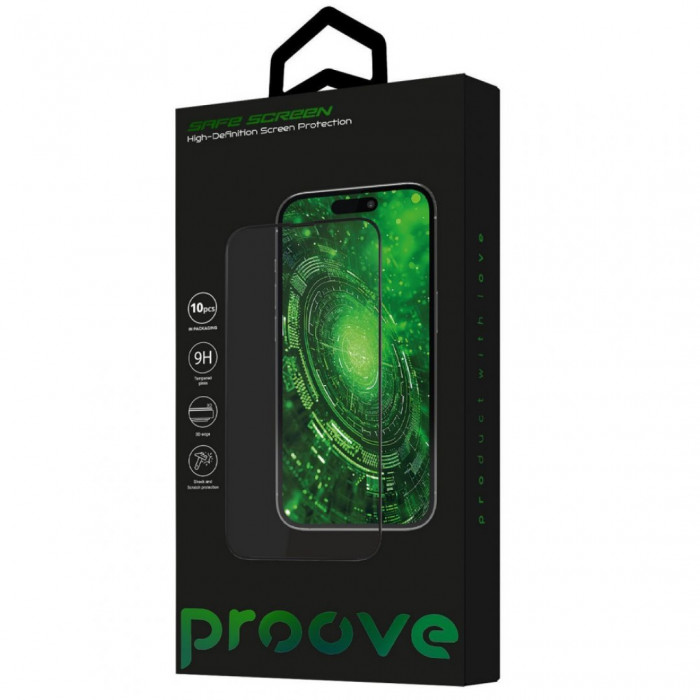Захисне скло Proove Safe Screen для iPhone X/Xs/11 Pro (10 pcs) Black (PGPSSI11P001)