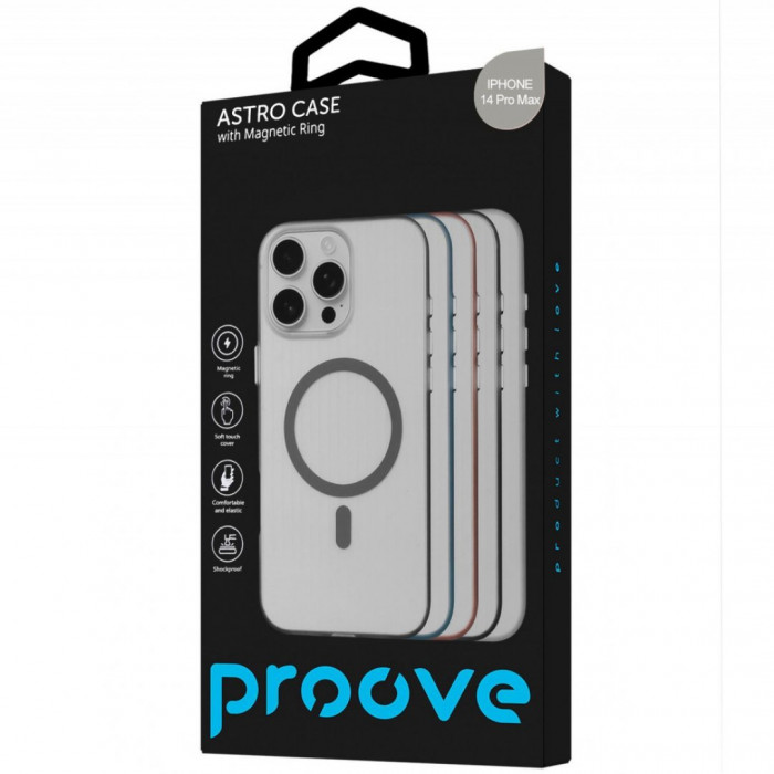 Чохол Proove Astro Case with Magnetic Ring для iPhone 15 Mint (PCASIP150009)