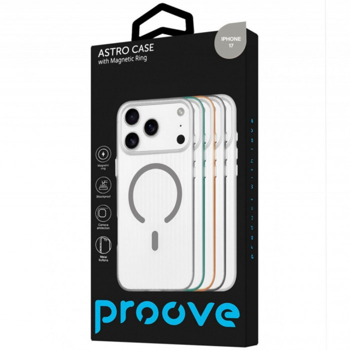 Чохол Proove Astro Case with Magnetic Ring для iPhone 17 Orange (PCASIP170010)