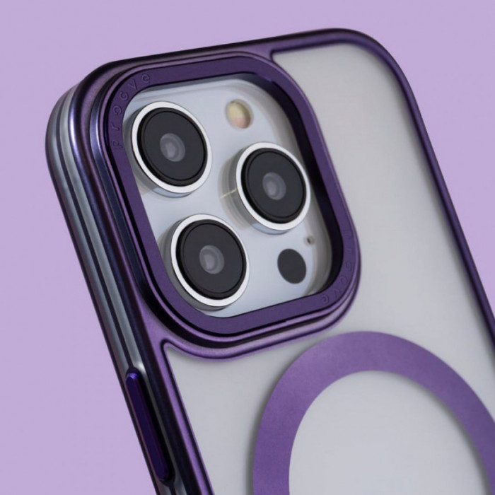 Чехол Proove Blur Case with Magnetic Ring для iPhone 13 Pro Deep Purple (PCBCIP13P004)