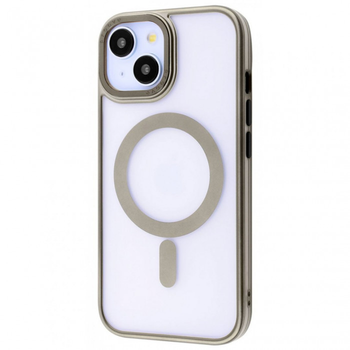 Чохол Proove Blur Case with Magnetic Ring для iPhone 15 Natural Titanium (PCBCIP150027)