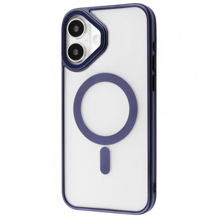 Чохол Proove Blur Case with Magnetic Ring для iPhone 16 Midnight Blue (PCBCIP160008)