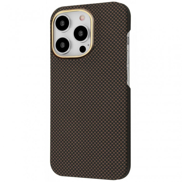 Чохол Proove Carbon Slim with Magnetic Ring для iPhone 16 Pro Sunflare (PCCSIP16P058)