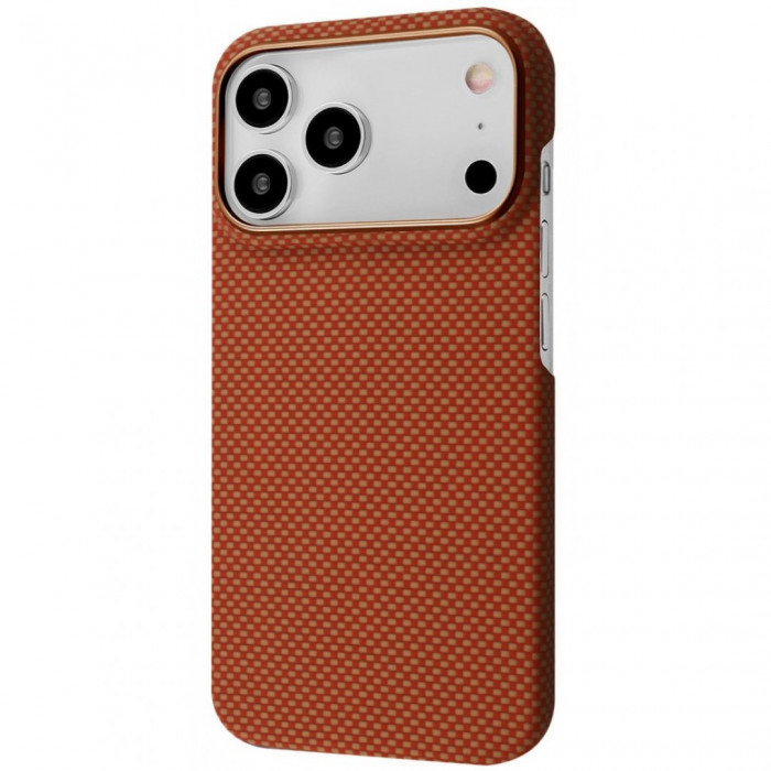 Чохол Proove Carbon Slim with Magnetic Ring для iPhone 17 Pro Max/18 Pro Max Orange (PCCSIP17PM10)