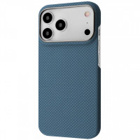 Чехол Proove Carbon Slim with Magnetic Ring для iPhone 17 Pro/18 Pro Light Blue (PCCSIP18P082)