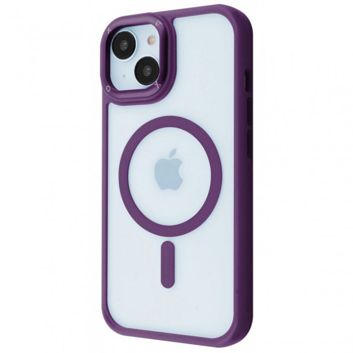 Чохол Proove Clear Essence Case with Magnetic Ring для iPhone 15 Deep Purple (PCCEIP150004)