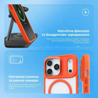 Чохол Proove Clear Essence Case with Magnetic Ring для iPhone 16 Midnight Blue (PCCEIP160008)
