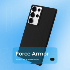 Чохол Proove Force Armor Case with Magnetic Ring для Samsung Galaxy S24 Plus/S25 Plus Black (PCFASGSP2502)