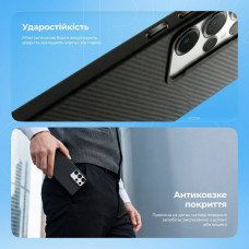Чохол Proove Force Armor Case with Magnetic Ring для Samsung Galaxy S25 Ultra Black (PCFASGSU2502)