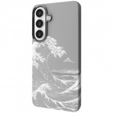 Чохол Proove Gleam Case with Magnetic Ring для Samsung Galaxy S26 Plus White Waves (PCGCSGSP2670)