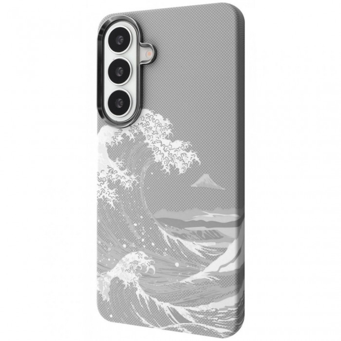 Чохол Proove Gleam Case with Magnetic Ring для Samsung Galaxy S26 Plus White Waves (PCGCSGSP2670)