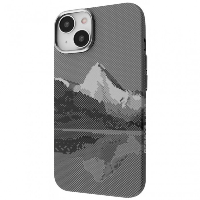 Чохол Proove Gleam Case with Magnetic Ring для iPhone 13 Silver Peak (PCGCIP130069)