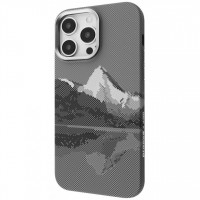 Чохол Proove Gleam Case with Magnetic Ring для iPhone 15 Pro Max Silver Peak (PCGCIP15PM69)