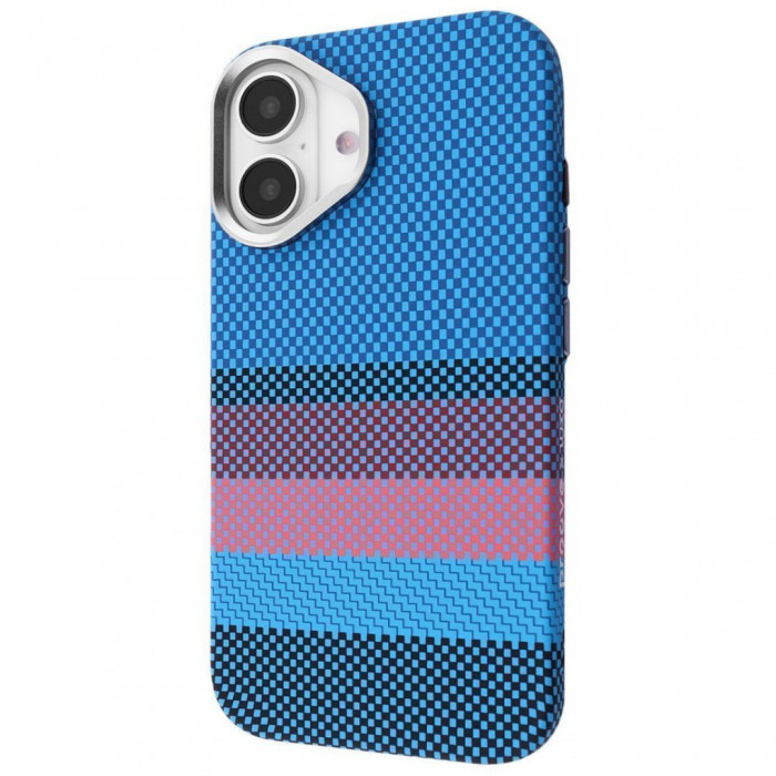 Чохол Proove Gleam Case with Magnetic Ring для iPhone 16 Blue Borders (PCGCIP160063)
