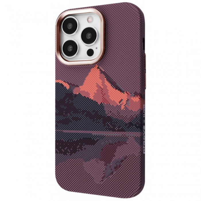 Чохол Proove Gleam Case with Magnetic Ring для iPhone 16 Pro Gold Peak (PCGCIP16P066)