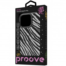 Чохол Proove Muse Animal Case with Magnetic Ring для iPhone 16 Pro Max Zebra (PCMAIP16PMC2)