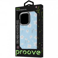 Чохол Proove Muse Fleur Case with Magnetic Ring для iPhone 17 Pink Flower (PCMFIP1700B7)