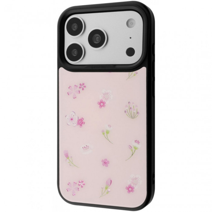 Чохол Proove Muse Fleur Case with Magnetic Ring для iPhone 17 Pro/18 Pro Pink Flower (PCMFIP17P0B7)