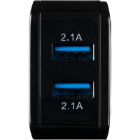 Мережевий зарядний пристрій Gelius Prime GU-HC02 2USB 2.1A 12W + кабель Lightning Black