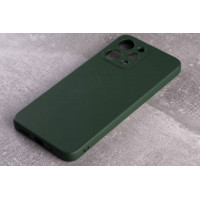 Силіконова накладка Soft Silicone Case для Xiaomi Redmi 12 Dark Green