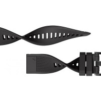 Ремінець Tech-Protect Smooth для Garmin Fenix 3 | 5X | 3HR | 5X Plus | 6X | 6X Pro | 7X Black (5906735412598)