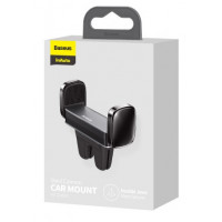 Автодержатель Baseus Steel Cannon Air Outlet Car Mount Black