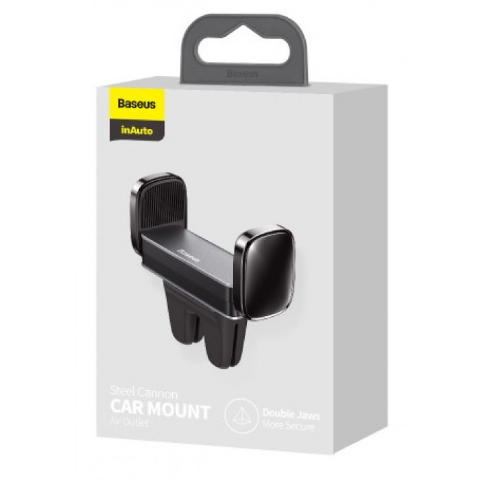 Автоутримувач Baseus Steel Cannon Air Outlet Car Mount Black