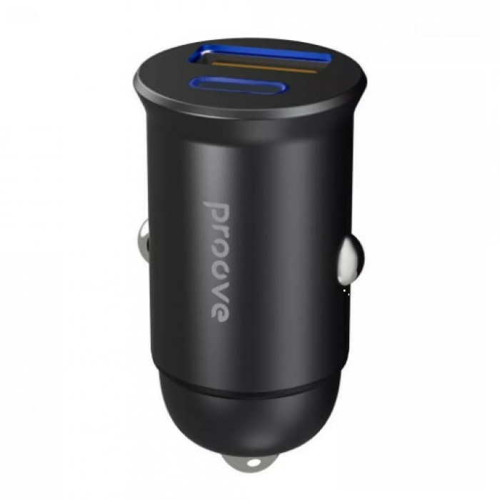 Автомобильное зарядное устройство Proove Tiny Power Pro 65W USB + Type-C (ACTP65110001)