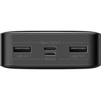 Зовнішній акумулятор Power Bank Baseus Bipow 20000mAh 15W Display Black (PPDML-J01)