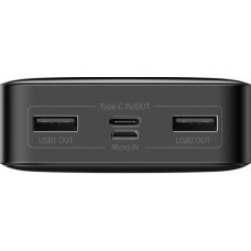 Внешний аккумулятор Power Bank Baseus Bipow 20000mAh 15W Display Black (PPDML-J01)